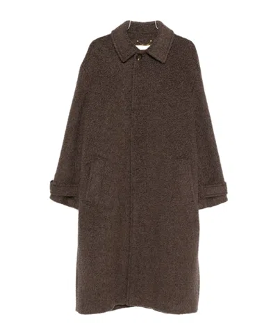 GOLDEN GOOSE GOLDEN GOOSE DELUXE BRAND LONG SLEEVED BROOCH DETAILED COAT