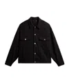 Golden Goose Journey Embellished Denim Jacket In Black