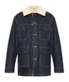 Golden Goose Marsha Caban Jacket In Black