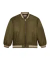 Golden Goose Journey Logo-embroidered Bomber Jacket In Green