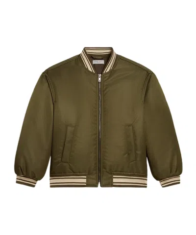 Golden Goose Long-sleeved Pilot Jacket In Green