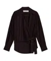 Golden Goose Long-sleeved Shirt In Black