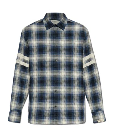 Golden Goose Long-sleeved Shirt In Gray