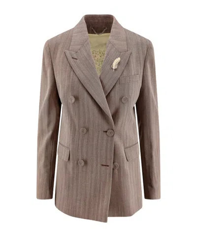 GOLDEN GOOSE LONG-SLEEVED SUIT JACKET