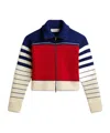 Golden Goose Long-sleeved Sweater Coat In Multicolor
