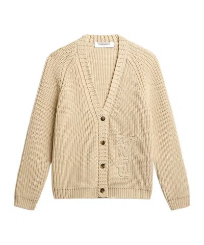 Golden Goose Long-sleeved Sweater In Nude