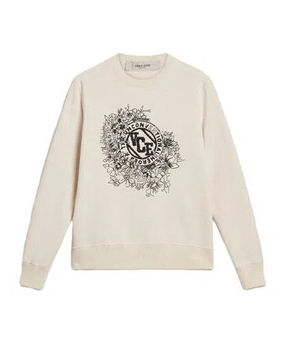 Golden Goose Long-sleeved Sweatshirt In Neutral
