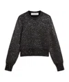 Golden Goose Sequined Wool Blend Jumper In Black
