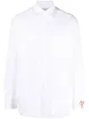 Golden Goose Button-up Oxford Shirt In White