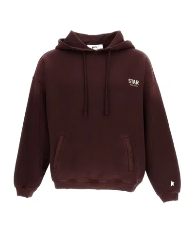 Golden Goose Long-sleeved Sweatshirt In Brown