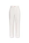 Golden Goose White Denim Jeans In White
