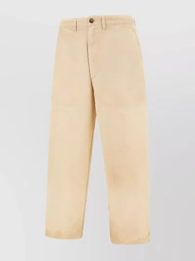 GOLDEN GOOSE "LORAINNE CHINO" COTTON TROUSERS