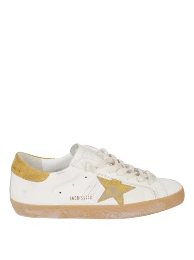 Golden Goose Low-top Leather Sneakers In White