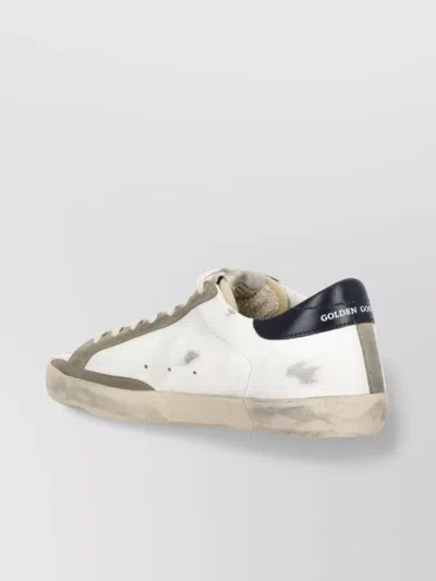 Golden Goose Low Top Leather Sneakers With Star Detail