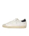 Golden Goose Superstar Mixed Leather Low-top Sneakers In White