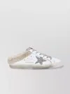 Golden Goose Superstar Sabot Shearling-trimmed Leather Sneakers