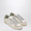 Golden Goose Low-top Sneaker May White/pink/olive Green