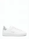 Golden Goose Low-top Sneaker With Metallic Accents And Star Detailing In White