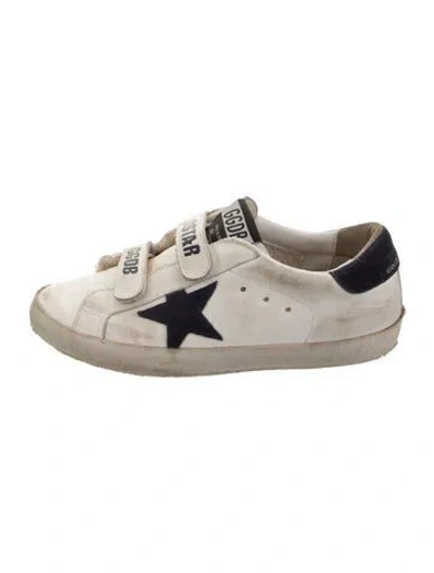 Pre-owned Golden Goose Babies' Low Top Sneakers In Blue/white