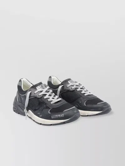 Golden Goose Low Top Sneakers Contrast Sole In Gray