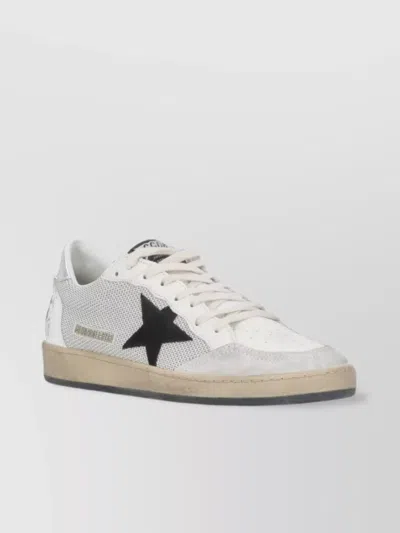 GOLDEN GOOSE LOW TOP SNEAKERS CONTRASTING HEEL