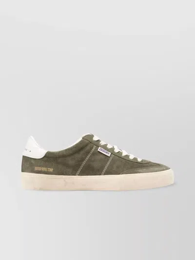 GOLDEN GOOSE LOW TOP SNEAKERS IN CALF SUEDE