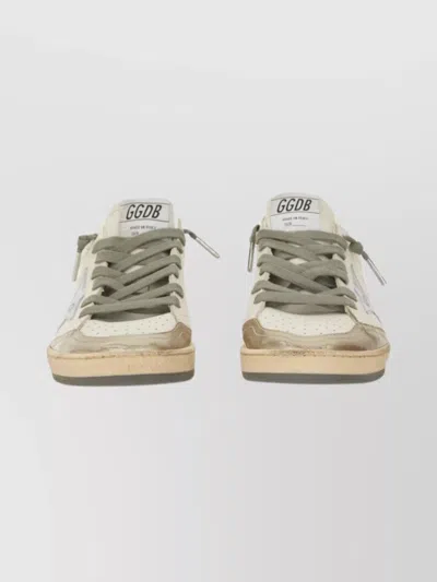 Golden Goose Low-top Sneakers With Contrast Star Design In Multi