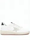 Golden Goose Low-top Sneakers With Distressed Rubber Sole In White