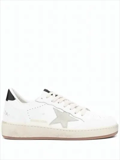 Golden Goose Low-top Sneakers With Distressed Rubber Sole In White