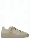 Golden Goose Low-top Sneakers With Embossed Star Detail In Neutral