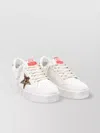 Golden Goose Low Top Sneakers With Leopard Star Detail
