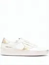 Golden Goose Low-top Sneakers With Smooth Leather And Distinctive Star Detail In White