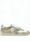 Golden Goose Low-top Sneakers With Suede And Leather Details In Multi