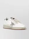 Golden Goose Low Top Star Detail Destroyed Sneakers In White