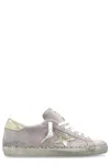 Golden Goose Low-top Suede Sneakers In Gray