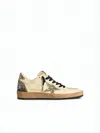 Golden Goose Low-top Suede Sneakers In Animal Print