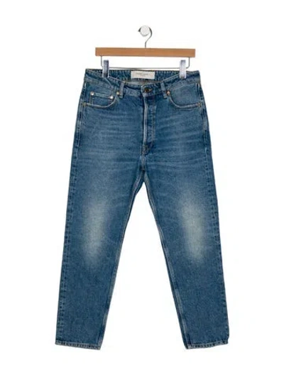 Pre-owned Golden Goose Low-rise Skinny Leg Jeans In Blue
