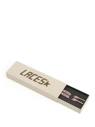 Golden Goose Lurex Laces Beauty Rose