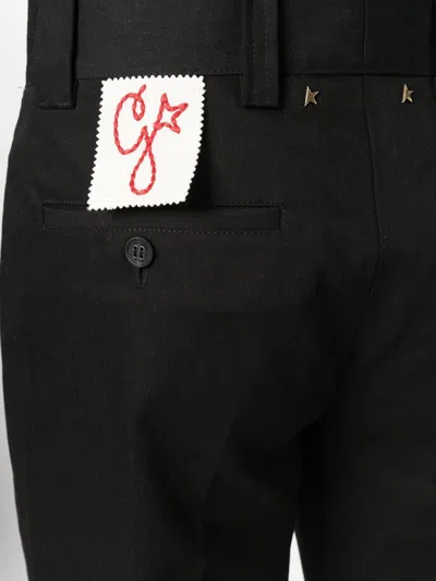 Golden Goose Golden M`s Chino Skate Pants In Black