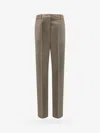 Golden Goose New Relaxed Virgin Wool Trouser In Beige