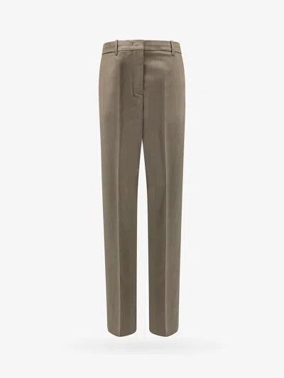 Golden Goose New Relaxed Virgin Wool Trouser In Beige