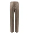 Golden Goose New Relaxed Virgin Wool Trouser In Beige
