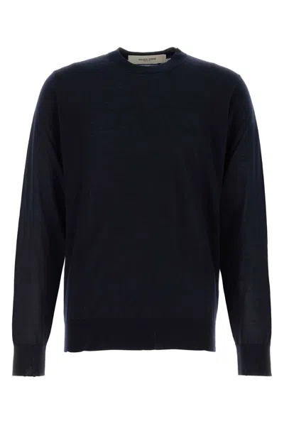 Golden Goose Maglia In Lana In Blue