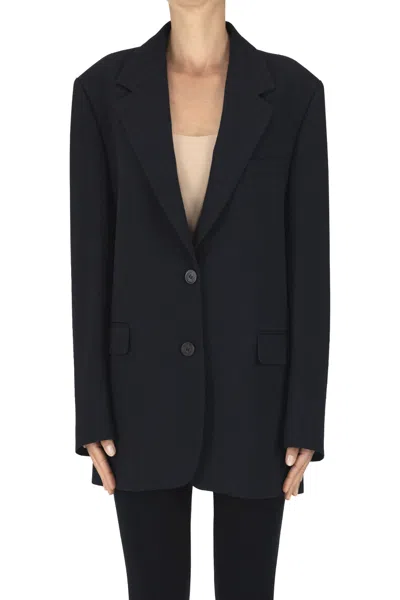 Golden Goose Maia Oversized Blazer In Black