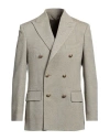 Golden Goose Man Blazer Sage Green Size 40 Virgin Wool, Wool, Viscose In Sage Green