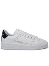 GOLDEN GOOSE GOLDEN GOOSE MAN GOLDEN GOOSE 'PURESTAR' WHITE CALF LEATHER SNEAKERS