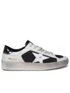 GOLDEN GOOSE GOLDEN GOOSE MAN GOLDEN GOOSE 'STARDAN' WHITE LEATHER SNEAKERS