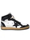 GOLDEN GOOSE GOLDEN GOOSE MAN GOLDEN GOOSE WHITE LEATHER SNEAKERS