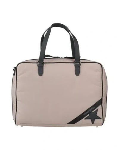 Golden Goose Man Handbag Light Grey Size - Textile Fibers In Gray