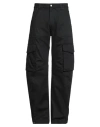 Golden Goose Man Pants Black Size 36 Elastomultiester, Cotton, Polyester
